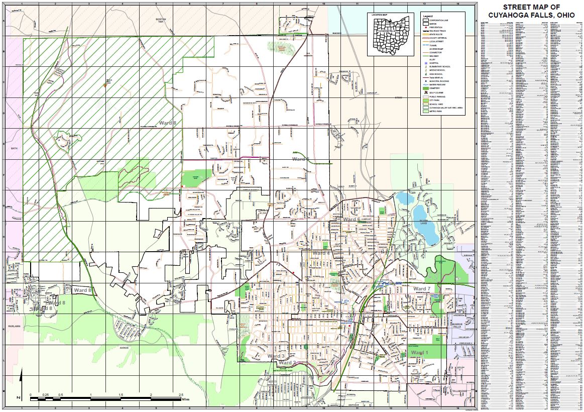 Atlarge City of Cuyahoga Falls